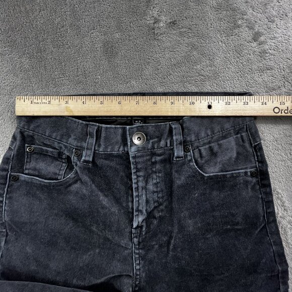 Quiksilver Boys Sz 26X26 Gray Kracker Corduroy Pants Straight Tapered NWT Skater - Picture 5 of 16